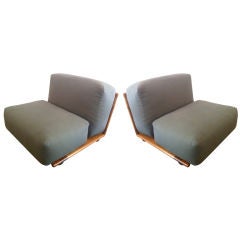 Pair of Mario Bellini Seventies Low Chairs