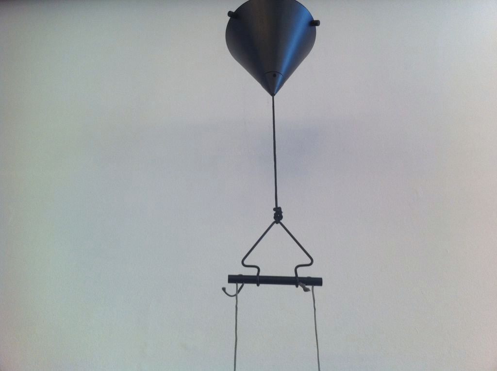 Eighties Art-Tech Ceiling/Floor Lamp For Sale 4