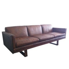 France and Son 60
s Leather Sofa