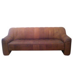 De Sede 70's Bull Leather Sofa