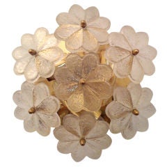 Small Austrian Glass Ceiling Light Small Austrian Glass Ceiling Light