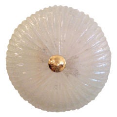 Austrian Glass Flush Light 8