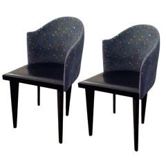 Pair of 80's Saporiti Chairs (4) 10