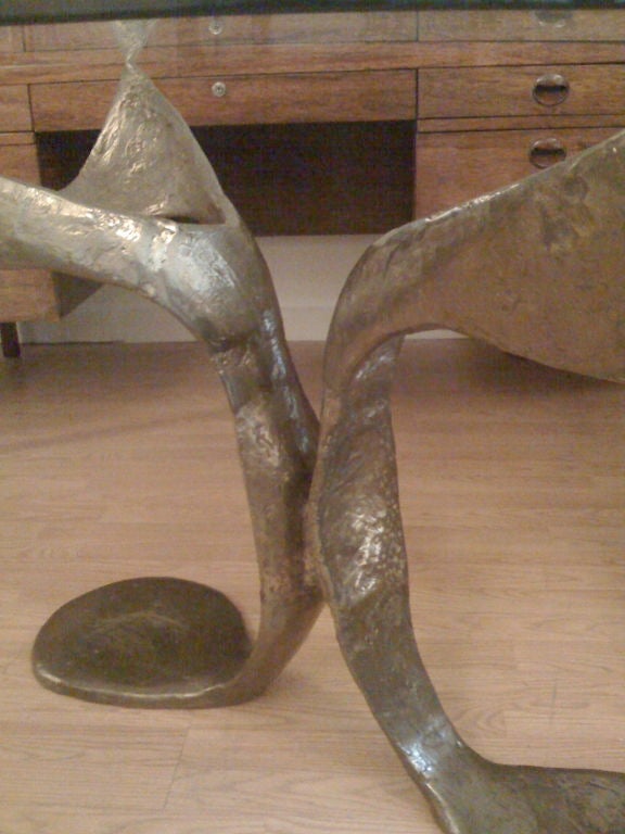 Bronze Center/ Dining Table by Claude Victor Boeltz 3
