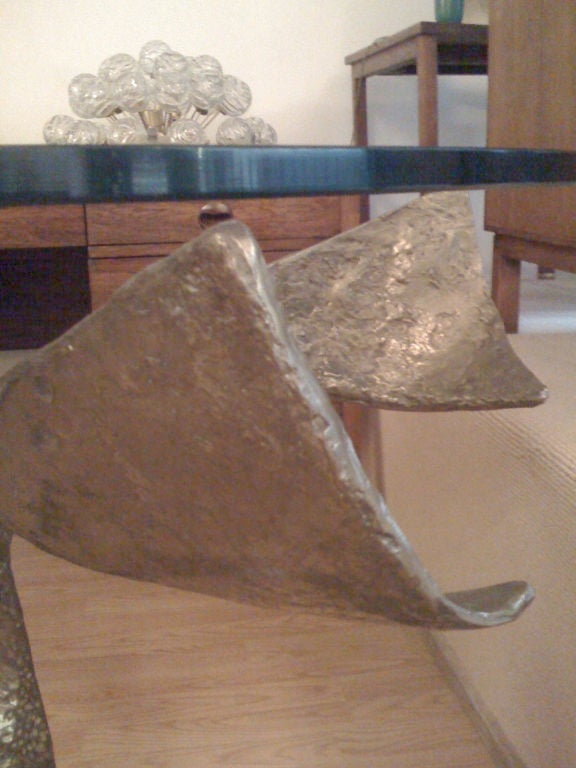 Bronze Center/ Dining Table by Claude Victor Boeltz 4