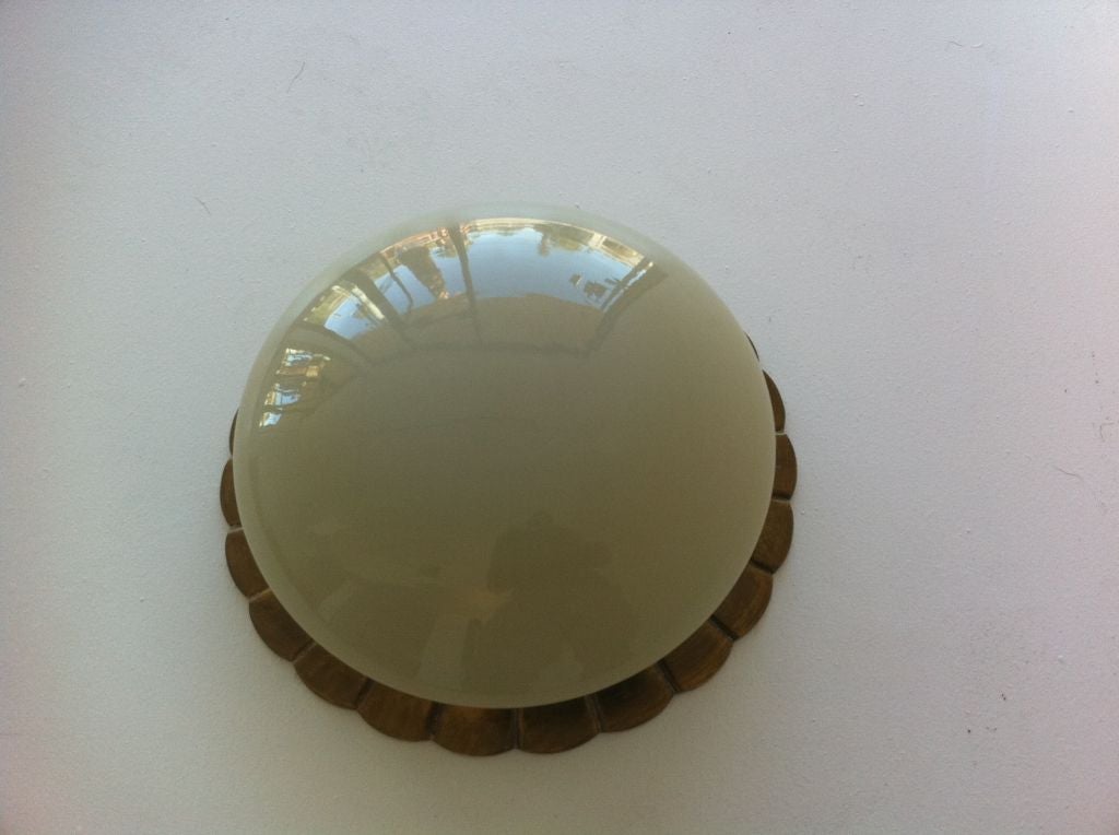 Austrian Moderne Flush Light