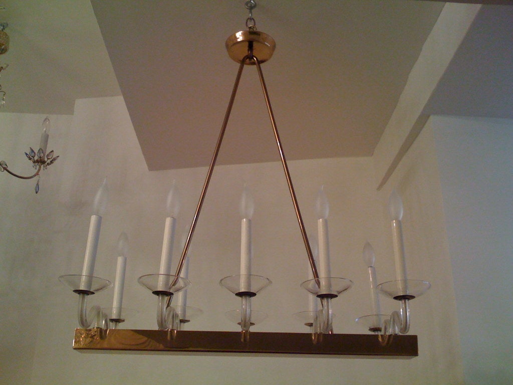 1960s Italian Modern Chandelier 1