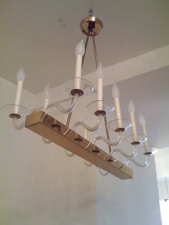 1960s Italian Modern Chandelier 2