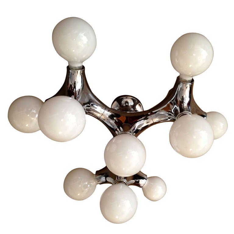 German 1960s Space Age Ceiling Wall Light By Cosack At 1stdibs German 1960s Space Age Ceiling Wall Light By Cosack