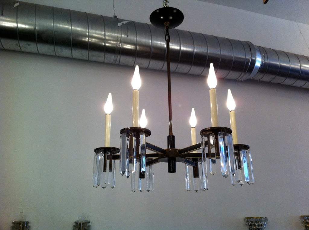 Lampadario Regency anni '50 in vendita 5