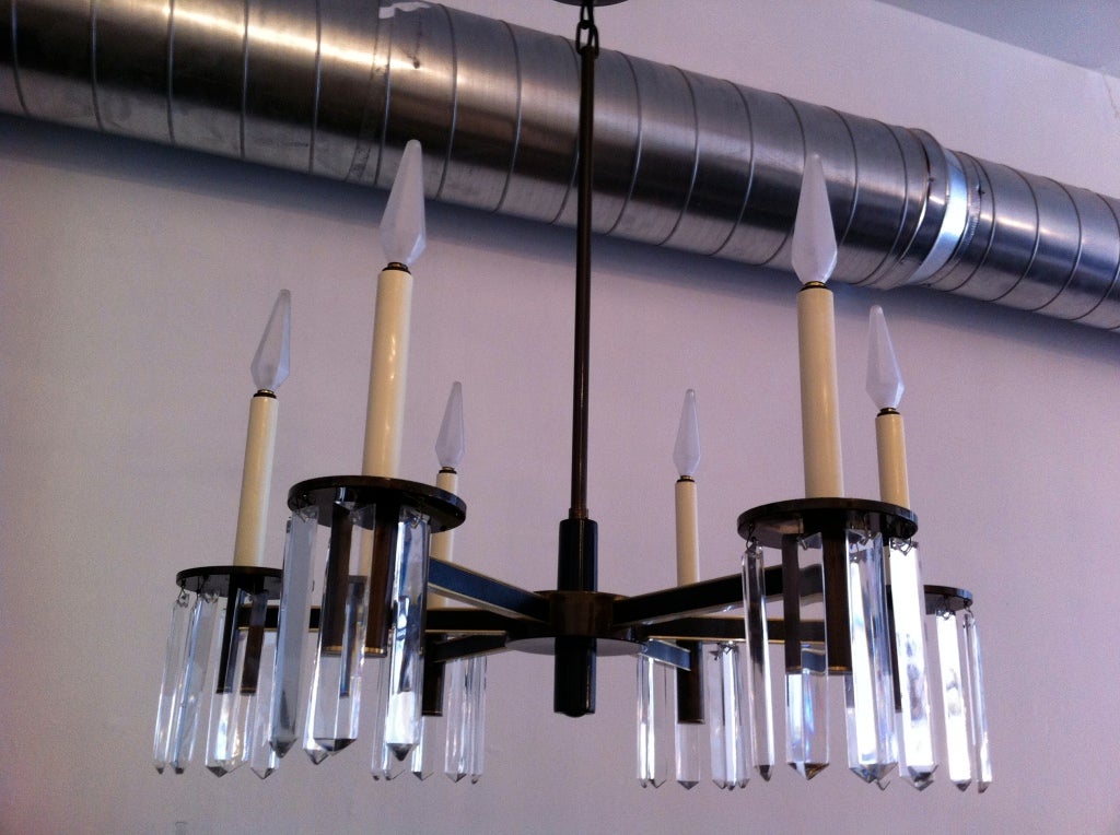 Lampadario Regency anni '50 in vendita 2