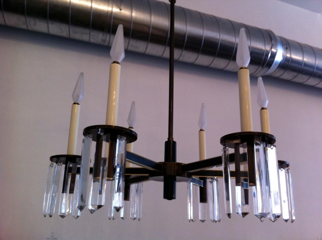 Lampadario Regency anni '50 in vendita 3