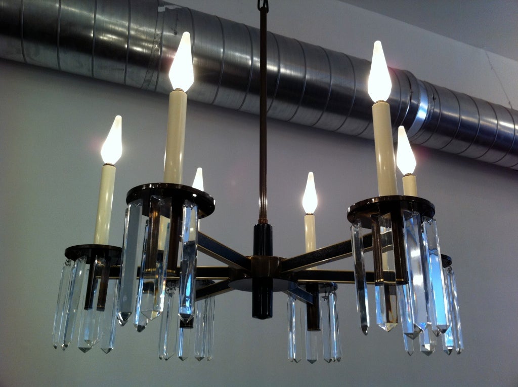 Lampadario Regency anni '50 in vendita 4