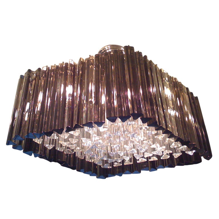 Venetian Prism Chandelier For Sale