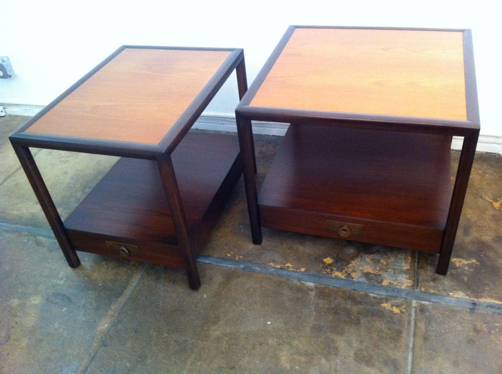 Mid-20th Century Set of 1950s Baker Side Tables
