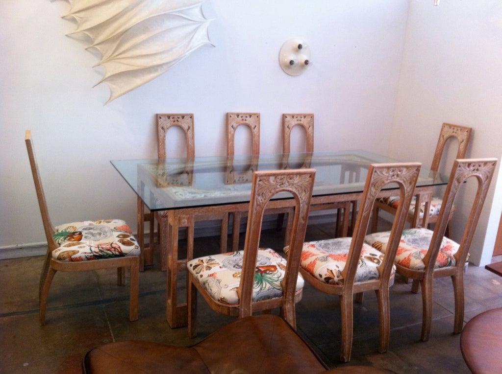 James Mont 1940's Dining Set