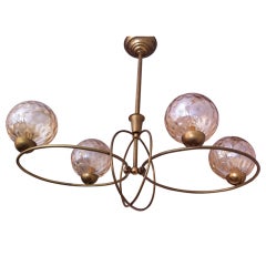 French Atomic 50's Chandelier