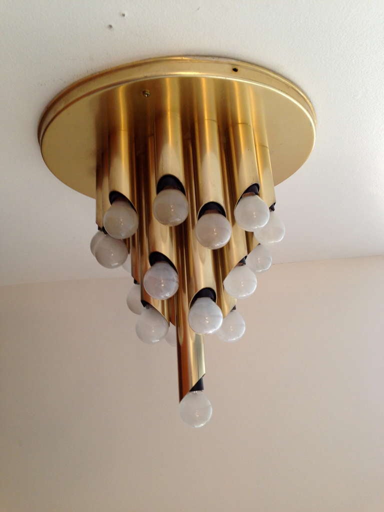 RAAK 1960s Flush Ceiling Light In Excellent Condition In New York, NY