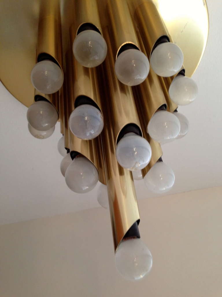 1960s flush mount light