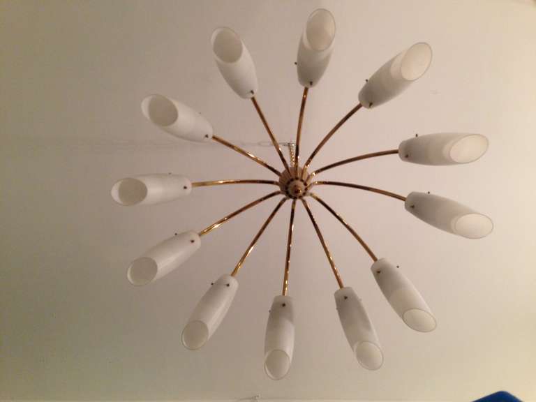 Italian 1950s "Ragno" Chandelier