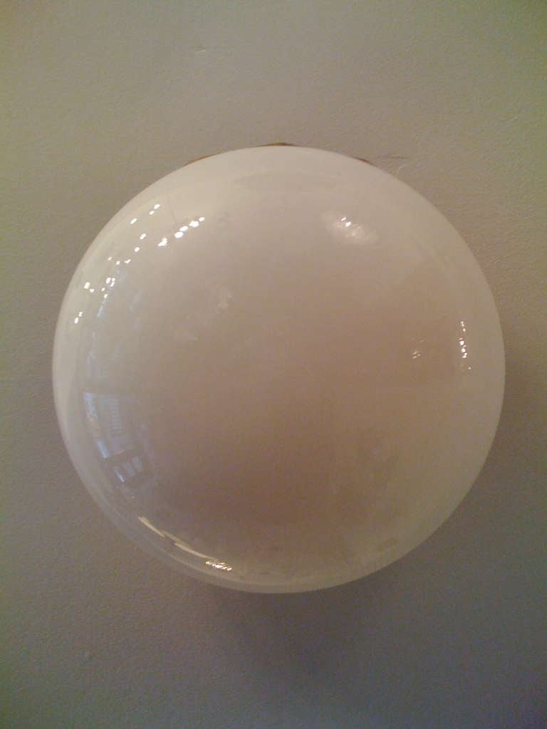Austrian Secessionist Flush Ceiling Light 3