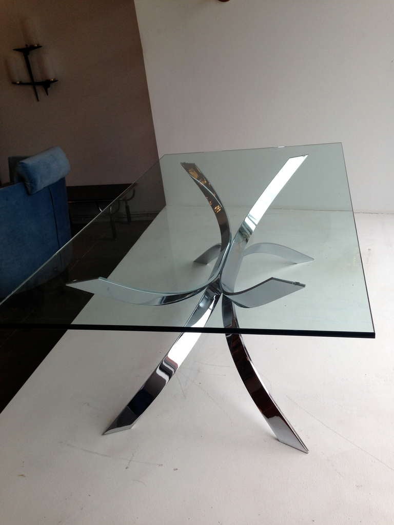 Mid-Century Modern 70's Sculptural Coffee Table
