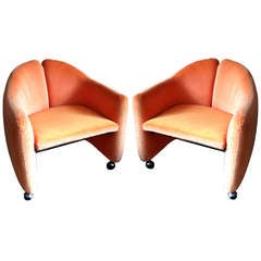 Pair of 1960s E. Gerli Chairs