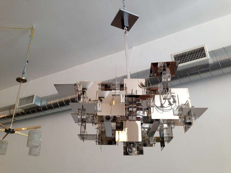 Large Gaetano Sciolari Archectural Light