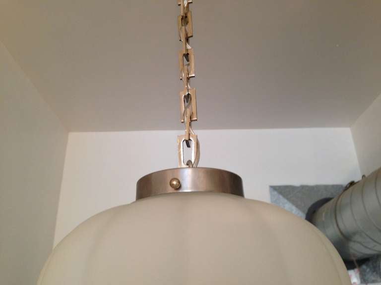 American One Large Art Deco Lantern For Sale