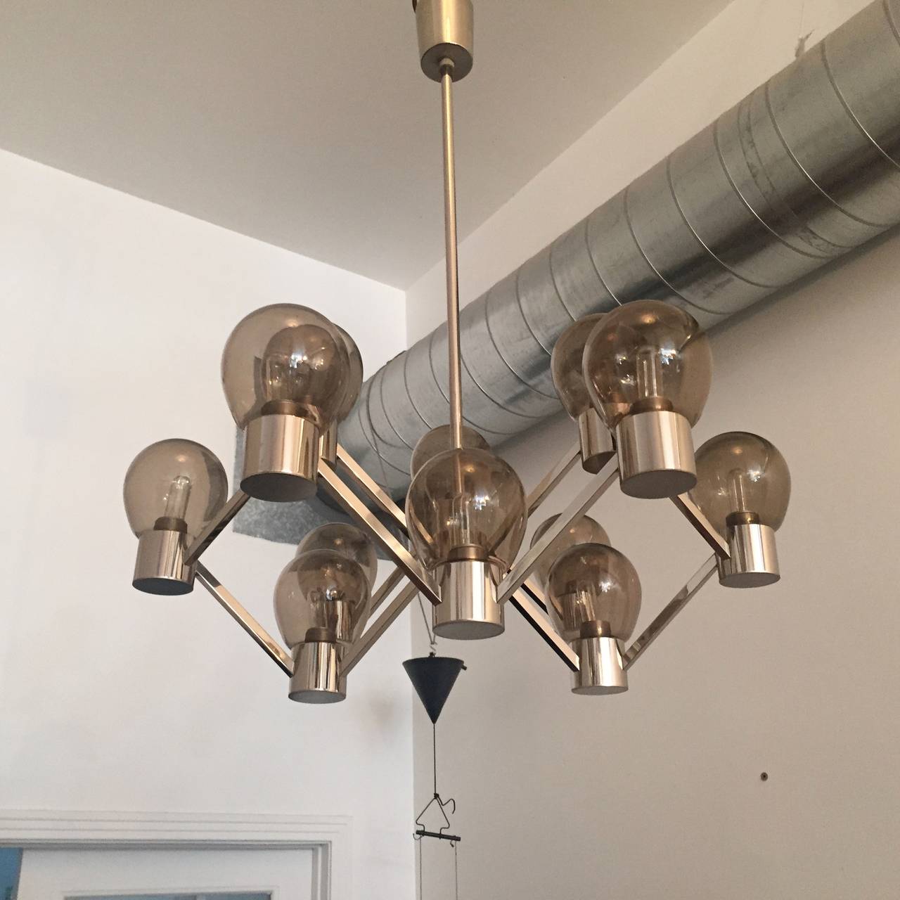 German Space Age Chandelier For Sale 3