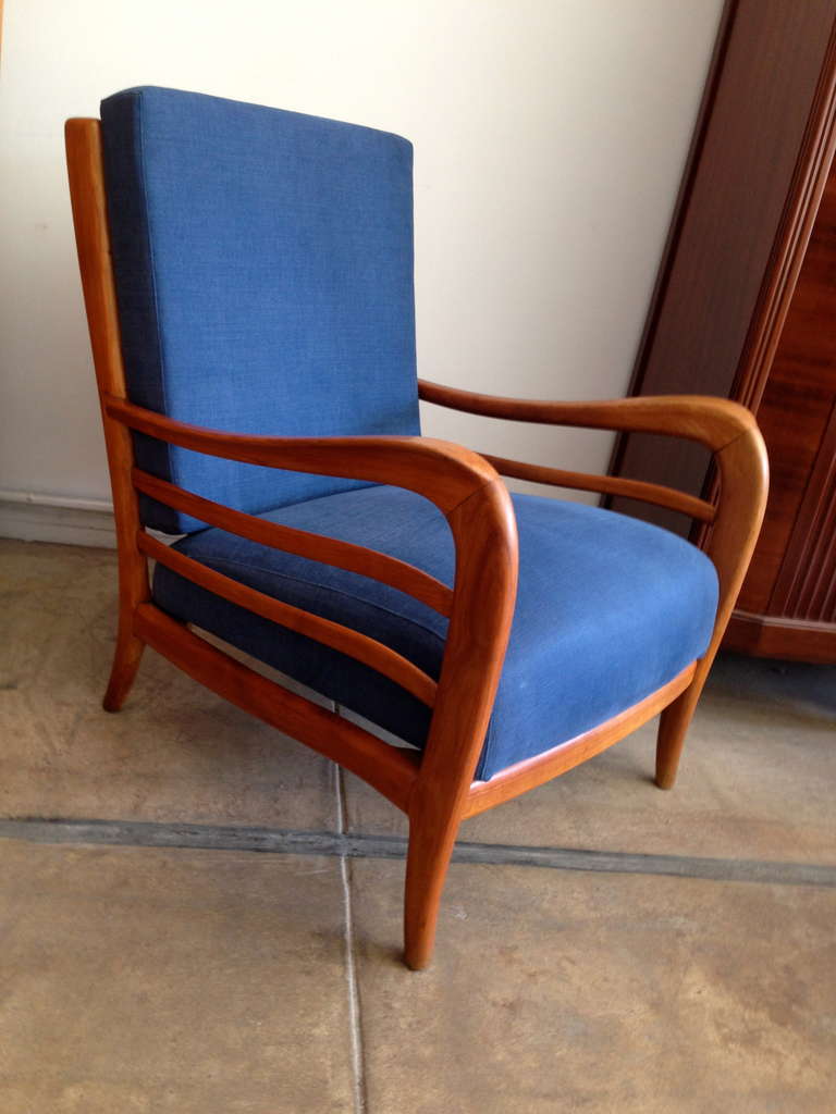 Pair of Italian 1940s Lounge Chairs 2