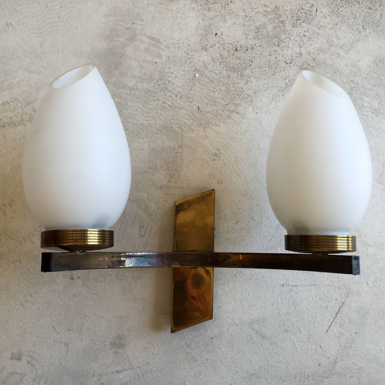 Pair of 1950s French Sconces 1