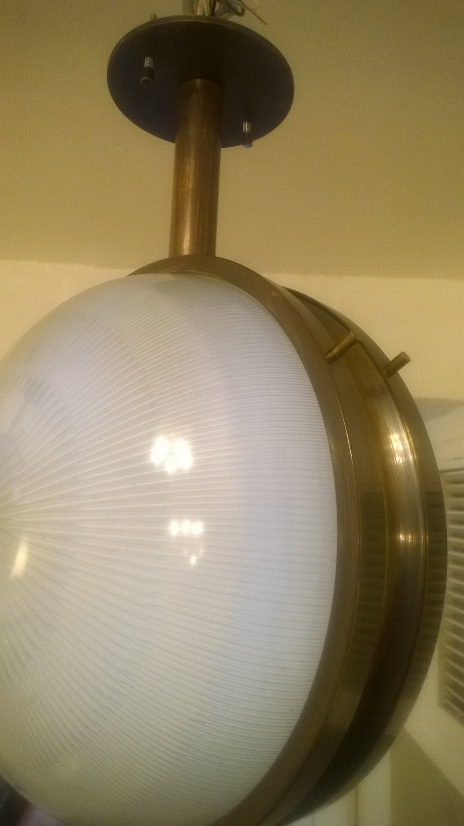 Sergio Mazza Ceiling Wall Light In Excellent Condition In New York, NY