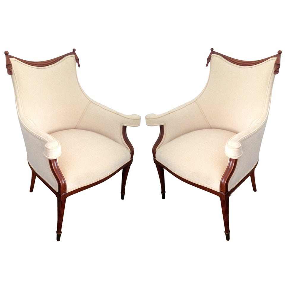 Pair of Grosfeld House 1940s Chairs