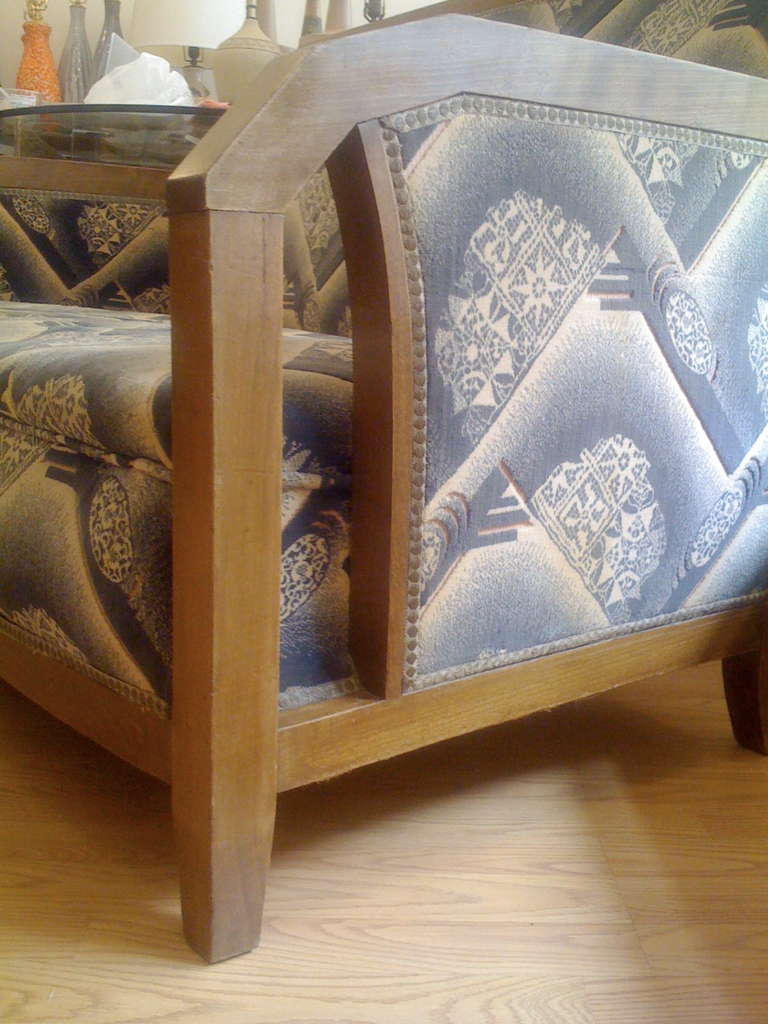 20th Century Austrian Cubist Sofa