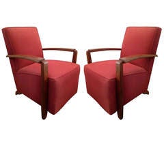 Pair of French Moderne Chairs