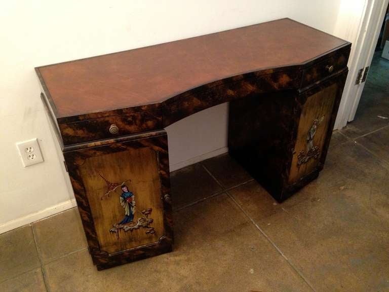 Grosfeld House Small American Art Deco Vanity Desk 4