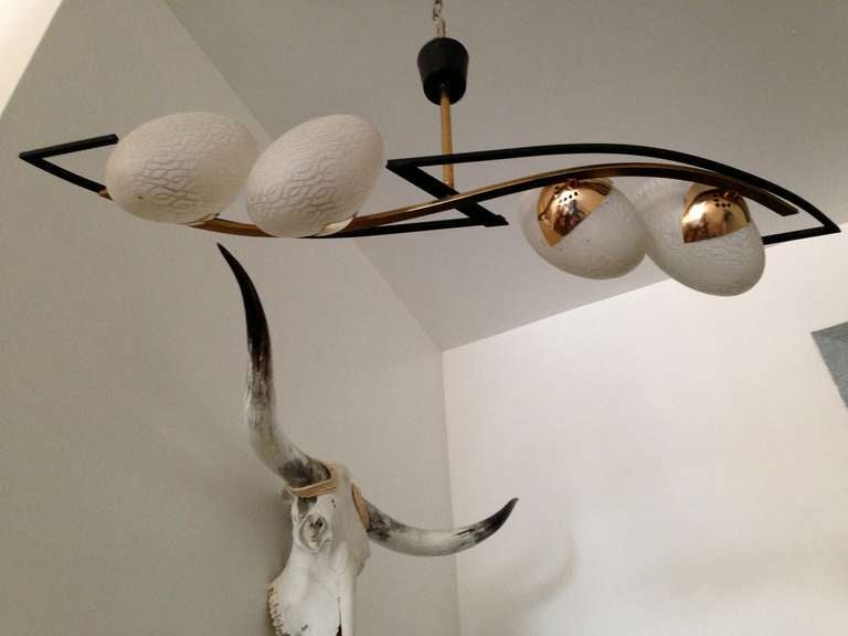 French 60s Whimsical Chandelier