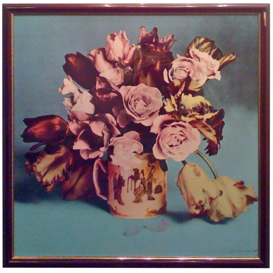 Francesco Scavullo, Flower Arrangement, Serigraph