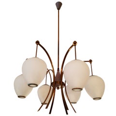 Italian 1960s Mid-Century Chandelier