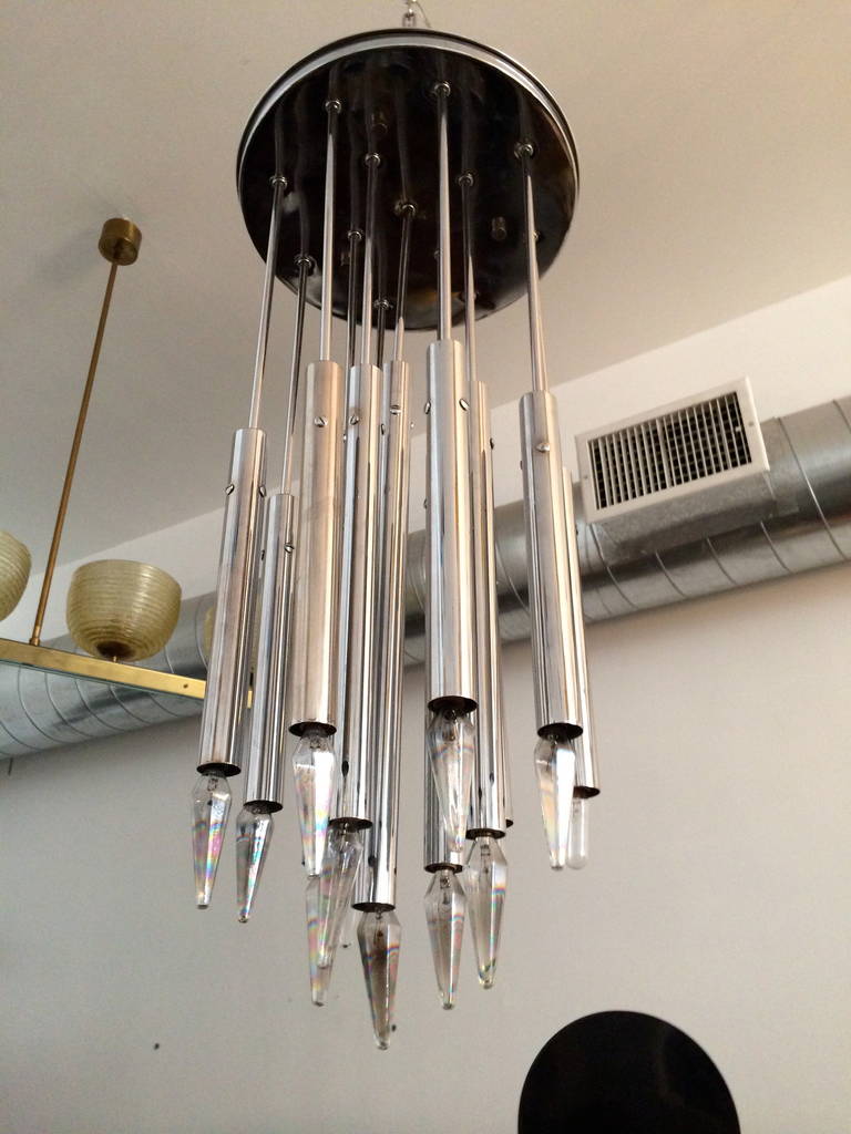 Italian, 1960s Pendant or Flush Light In Excellent Condition For Sale In New York, NY