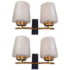 Pair of French 1960s Wall Lights