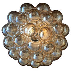 Limburg Glass Bubble Flush Light