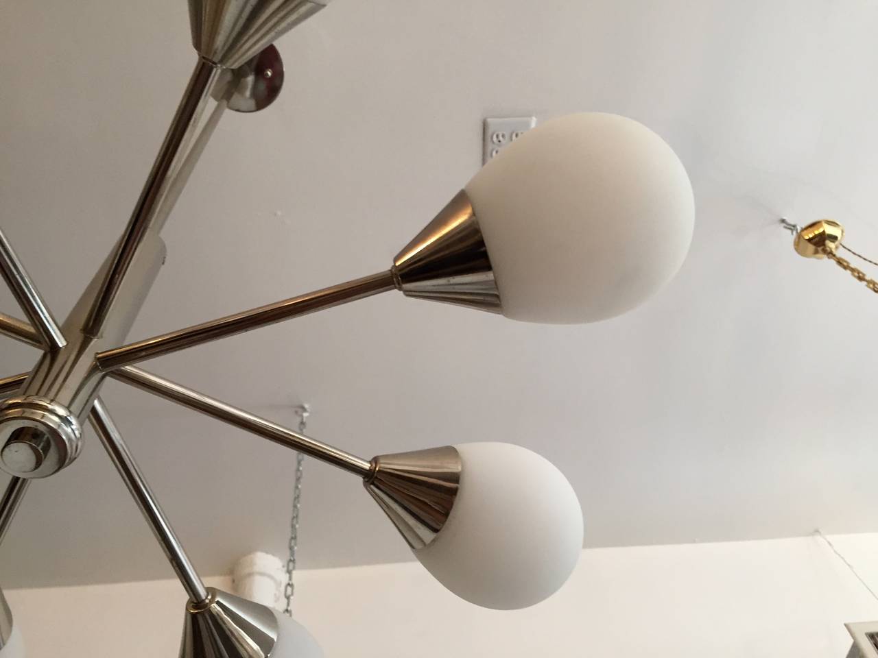 Mid-20th Century German 1960s Space Age Chandelier