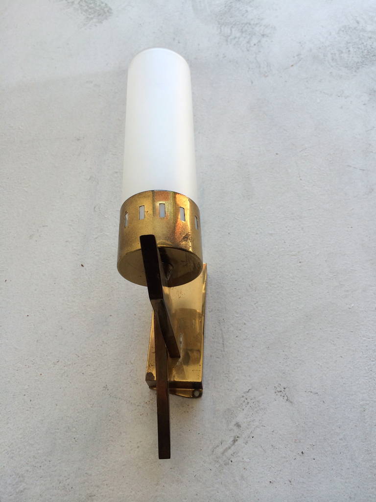 Pair of German 1960s Wall Lights at 1stdibs