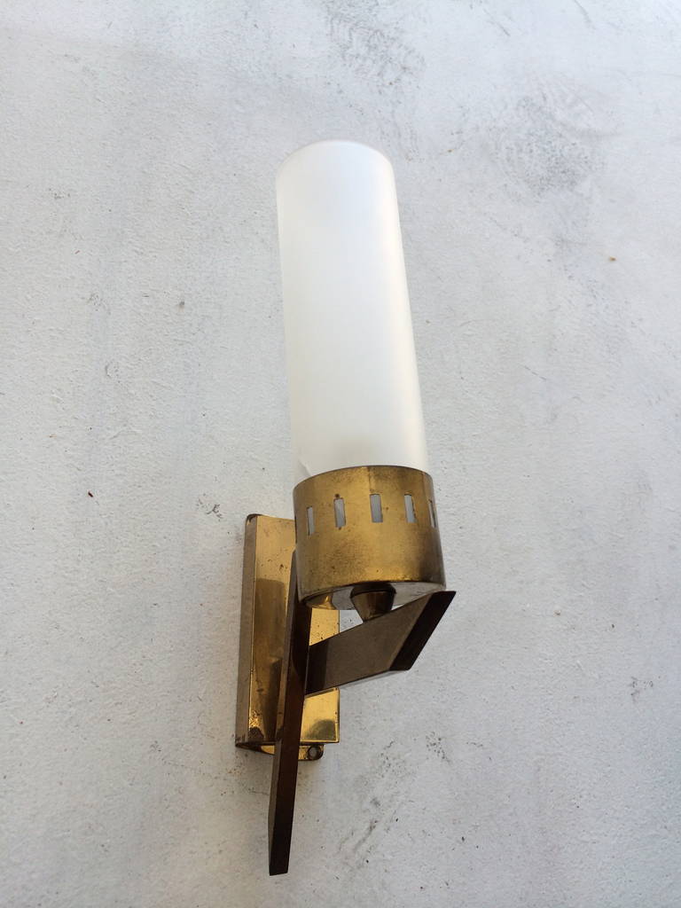 Pair of German 1960s Wall Lights at 1stdibs