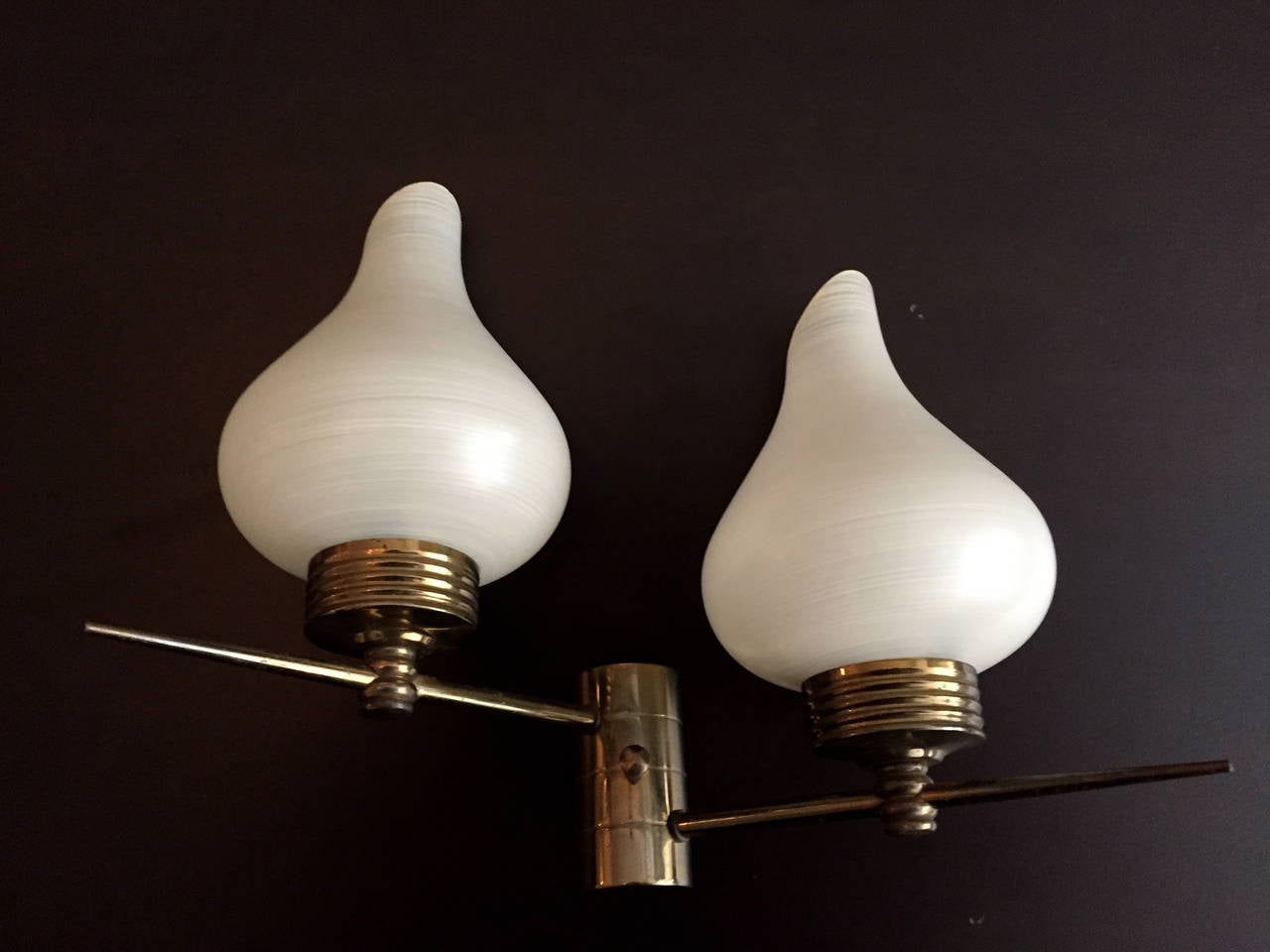 Pair of French 1950s Sconces 1