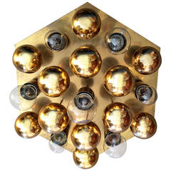 German 1960s Flush Light