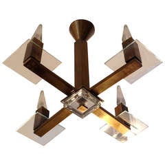 French Art Deco Pendant 5