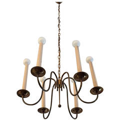 French 1950s Chandelier 9